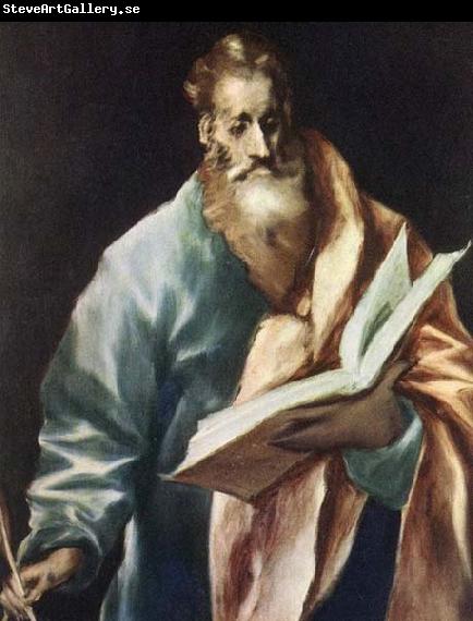 GRECO, El Apostle St Matthew